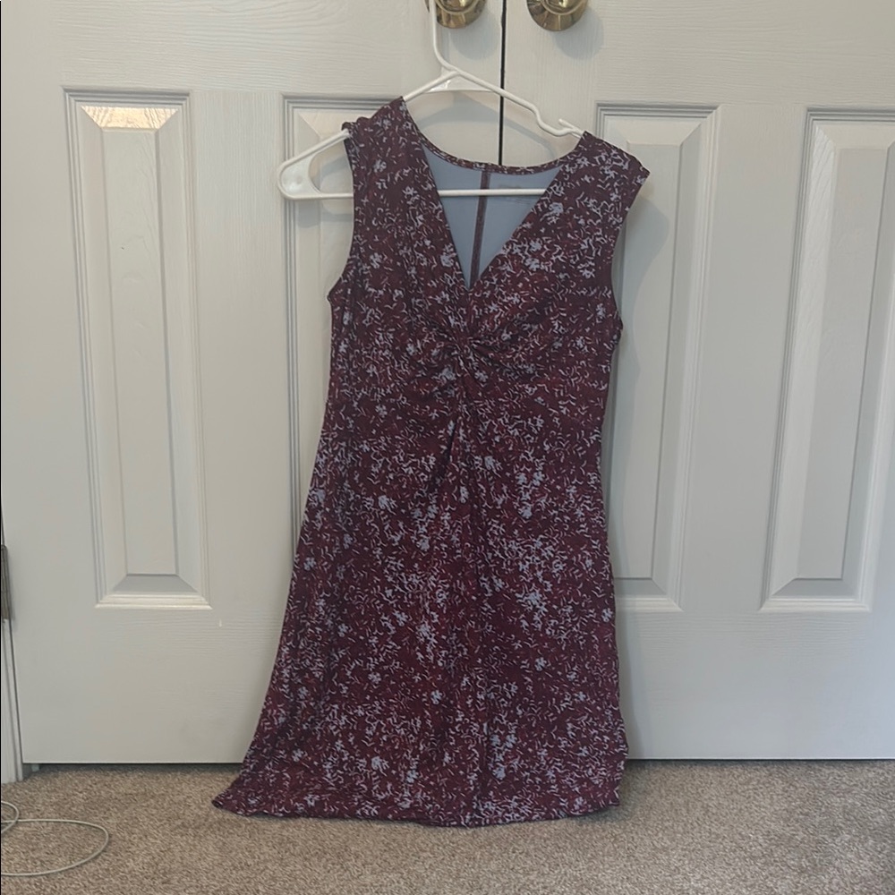 Eddie Bauer Purple Sequin Embellished Sleeveless Sundress